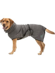   Trixie Bathrobe "M" - fűrdőköpeny (szürke,frottír) kutyák részére (50cm)