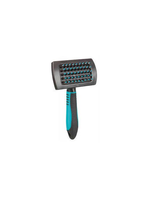 Trixie Care Brush - kefe (türkiz) macskák részére (10x17cm)