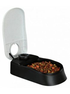   Trixie TX1 Automatic Food Dispenser - automata etető (fehér,fekete) 0,3l (13x7x24cm)