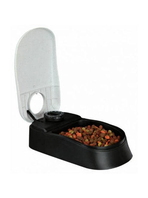 Trixie TX1 Automatic Food Dispenser - automata etető (fehér,fekete) 0,3l (13x7x24cm)