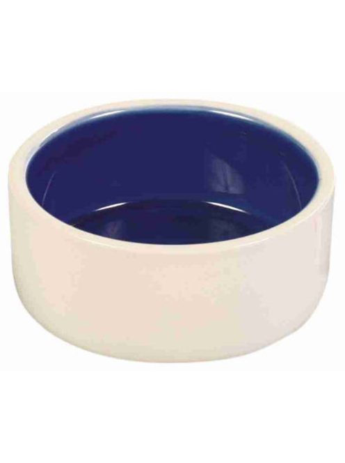 Trixie Ceramic Bowl - kerámia tál (krém,kék) kutyák részére (2,3l /Ø22cm)