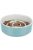 Trixie Slow feeding Ceramic Bowl - kerámia, evéslassító tál (szürke,kék) kutyák részére (0,45l /ø14cm)