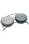 Trixie Ceramic Bowl Set - kerámia tál szett (petrol zöld/szürke) kutyák részére (2x0,6l /Ø15cm)