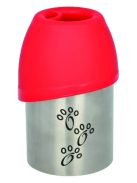 Trixie Bottle with Bowl - itató palack (fém) utazáshoz (300ml)