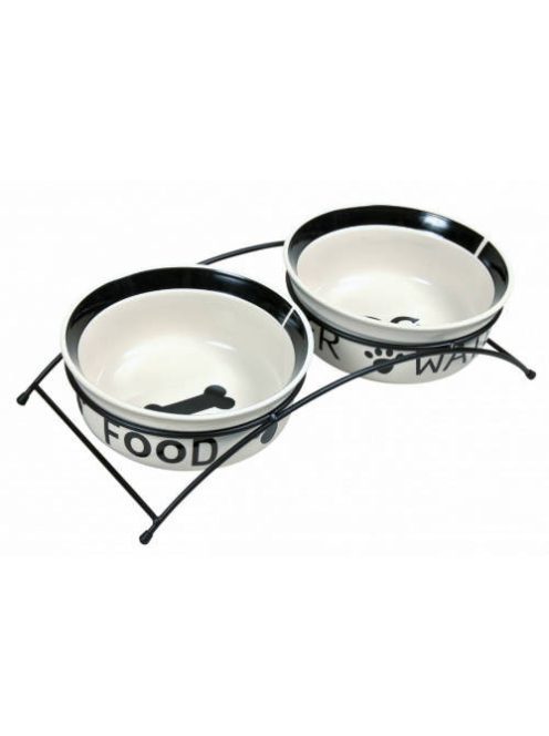 trixie 24642 Eat on Feet tálkészlet 1,6l, 20cm, f-f