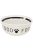 Trixie Replacement ceramic bowl "Food" - csere kerámia tál (fehér,fekete, FOOD felirattal) 24643-es szetthez ( Ø25cm)