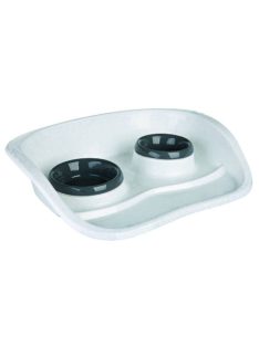   Trixie Dinner Set - Műanyag tál szett (vegyes színekben) macskák részére (0,25l /Ø 9cm és 0,3l /Ø 11cm)