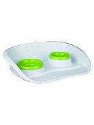 Trixie Dinner Set - Műanyag tál szett (vegyes színekben) macskák részére (0,25l /Ø 9cm és 0,3l /Ø 11cm)