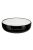 KT24: Trixie Ceramic Bowl - kerámia tál (fehér,fekete) rövid orrú macskák részére (0,3l /Ø15cm)