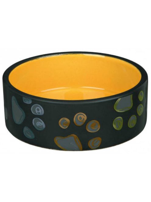 Trixie Jimmy Ceramic Bowl - kerámia tál (mintás, többféle színben) kutyák részére (1,5l/Ø20cm)
