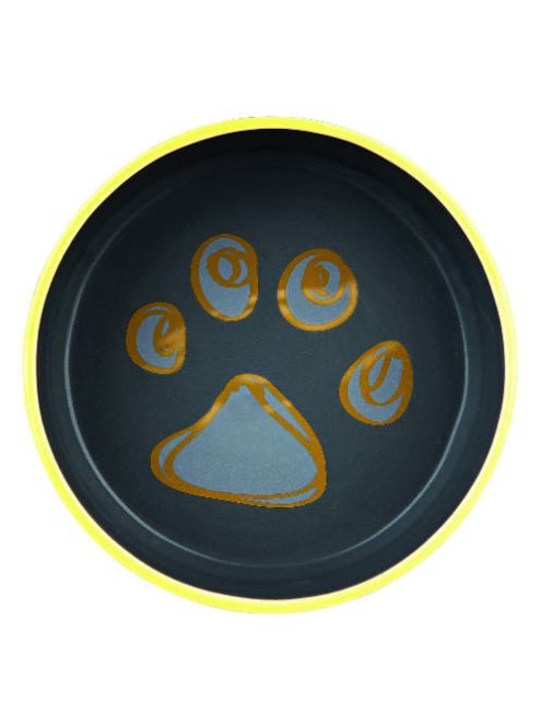 Trixie Jimmy Ceramic Bowl - kerámia tál (mintás, többféle színben) kutyák részére (0,4l/Ø12cm)