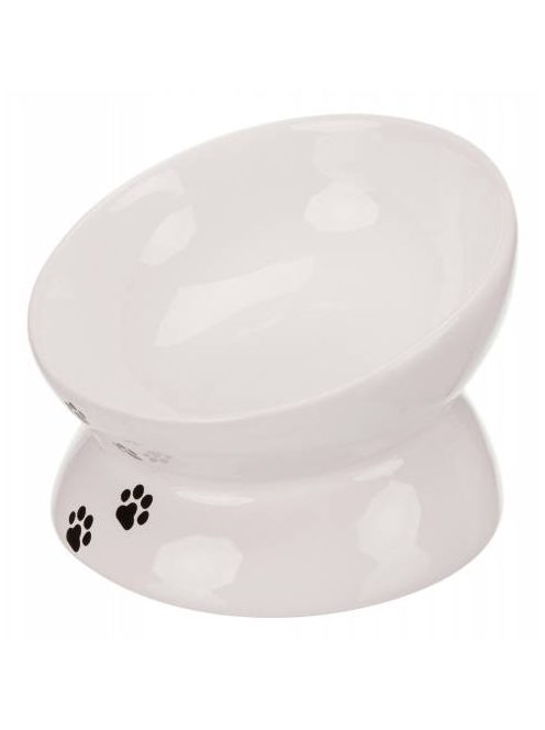 trixie 24798 kerámia tál, 0,25l, 13cm, fehér