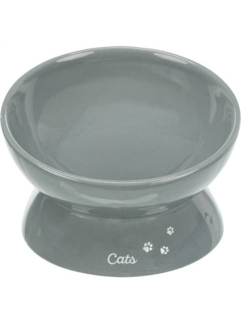 Trixie Ceramic Bowl XXL - kerámia tál (szürke) macskák részére (0,35l /Ø17cm)