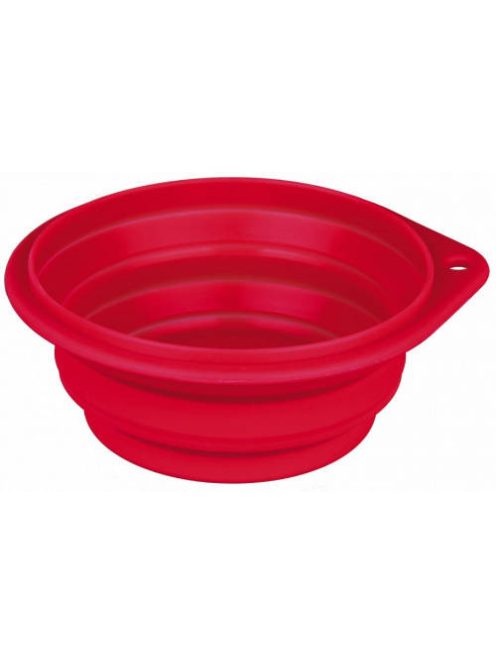 Trixie Travel Bowl - összecsukható, utazó tál (szilikon) kutyák részére (0,25l/Ø11cm)