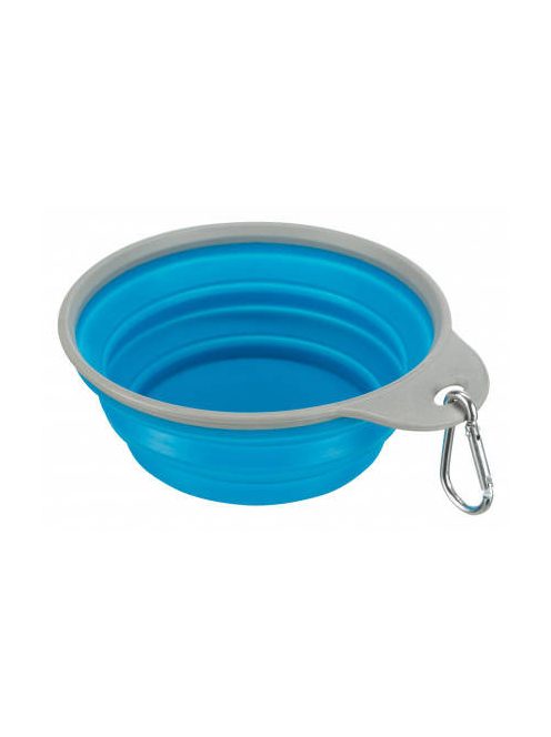 Trixie Travel Bowl - tál (szilikon, összecsukható) kutyák részére (0,5l /Ø14cm)