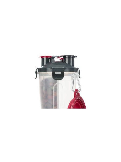 Trixie Feed and Water Containers - Úti etető és itató egyben ( 2× 0.35 l/ø 11 × 23 cm)