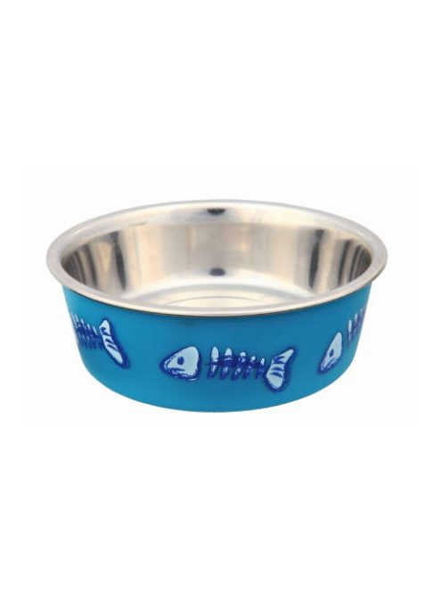 Trixie Stainless Steel Bowl - fém tál (több féle színben) macskák részére (0,25l /Ø12cm)