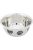 Trixie Stainless Steel Bowl - fém tál (szürke/fekete) kutyák részére (1,0l /Ø15cm)