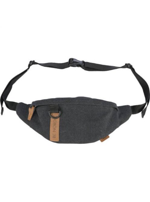 Trixie BE NORDIC Sling Bag - övtáska (fekete) csípő és válltáskaként hordható (zseb:24×11×8cm, öv: 50–165cm)