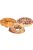 Trixie donuts - jutalomfalat (3 féle, kacsa,tőkehal,csirke) kutyák részére (ömlesztett) Ø10cm/100g