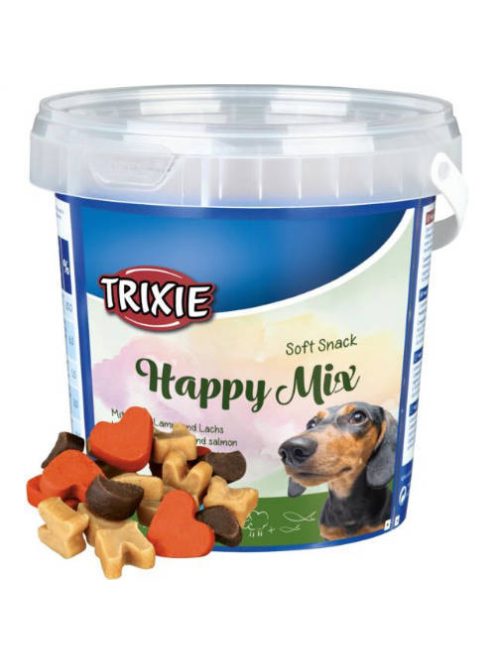 Trixie Soft Snack Happy Mix - jutalomfalat (csirke,bárány,lazac) kutyák részére (500g)