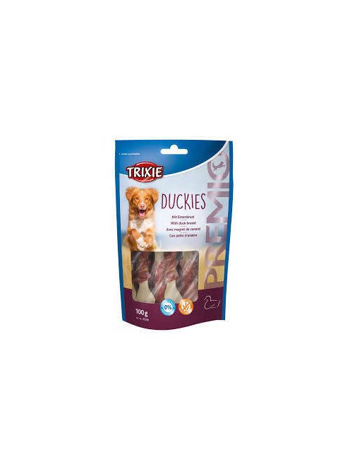 Trixie 31538 Premio Duckies - jutalomfalat (kacsahús) kutyák részére (100g)