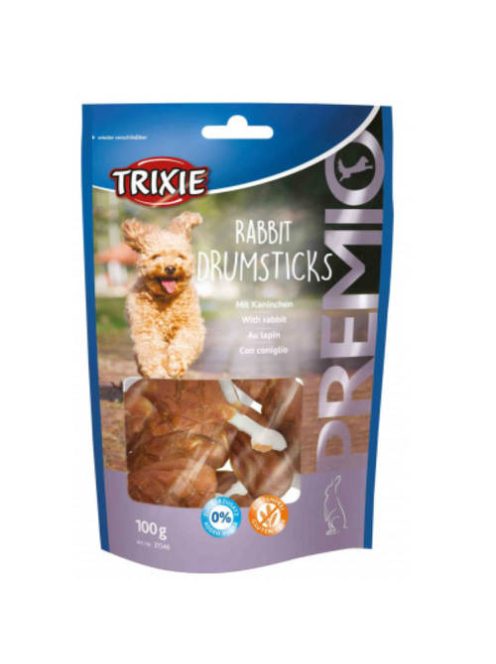 Trixie PREMIO Rabbit Drumsticks - jutalomfalat (nyúl) 8db/100g