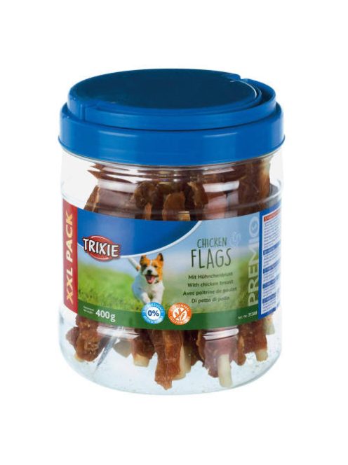 Trixie Premio Chicken Flag - jutalomfalat (csirke) kutyák részére (400g)