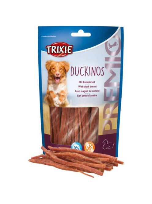 Trixie Premio Duckinos - jutalomfalat (kacsamell) kutyák részére (80g)