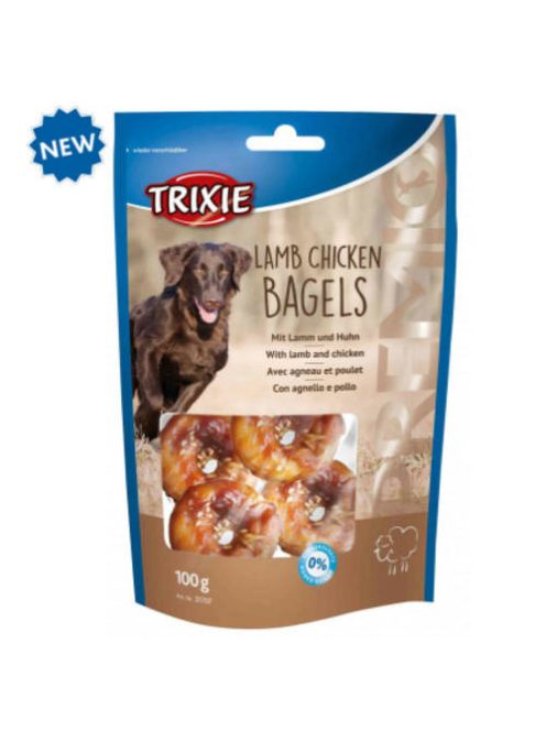 Trixie PREMIO Lamb Chicken Bagels -jutalomfalat (bárány,csirke) 100g