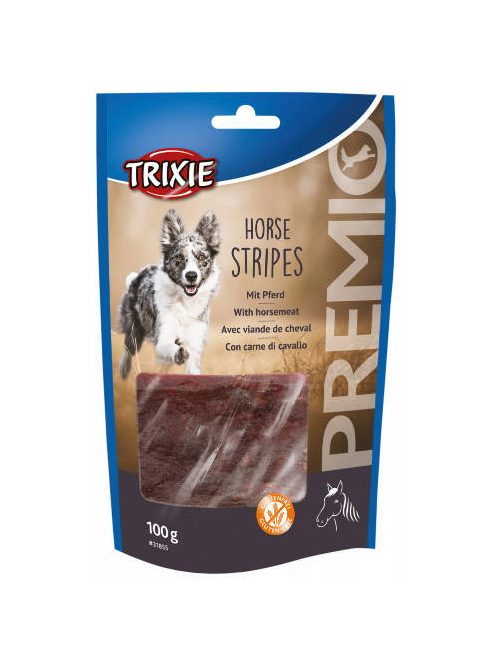 Trixie Premio Horse Stripes - jutalomfalat (ló) kutyák részére (11cm/100g)
