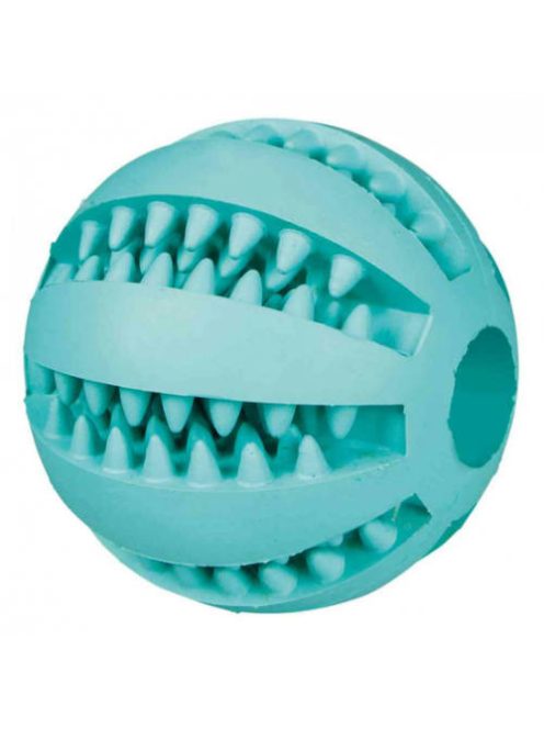 Trixie Denta Fun Ball  - natúr gumi játék (fogtisztítós labda) kutyák részére (Ø5cm)