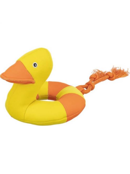 Aqua Toy Duck on Rope - játék (úsztatható) kutyák részére (20cm/36cm)