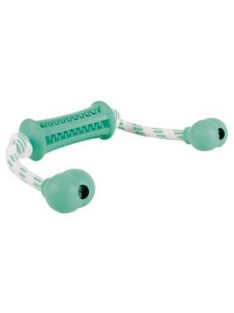   trixie 33771 DENTA FUN gumijáték mentás rúd kötéllel 9/37cm