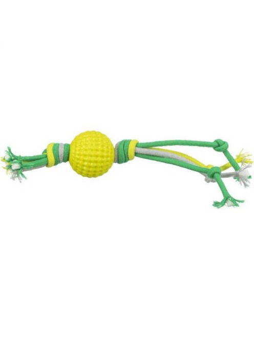 Trixie rope with ball - játék (labda kötéllel) kutyák részére (Ø9x44cm)