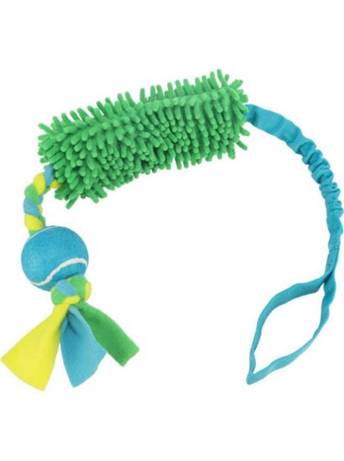 Trixie Bungee Rope for Tugging with Tennis Ball - játék (kötél teniszlabdával) kutyák részére (Ø85cm)