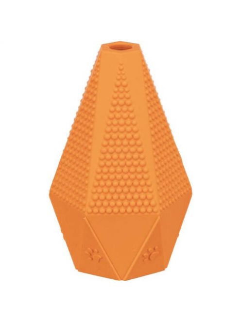 Trixie jumper toy - játék (natúr gumi, narancs) kutyák részére (10cm)