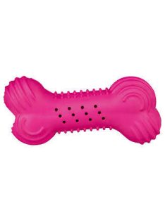   Trixie Rustling Bone Dog Toy - natúr gumi játék (zörgős csont) kutyák részére (Ø18cm)