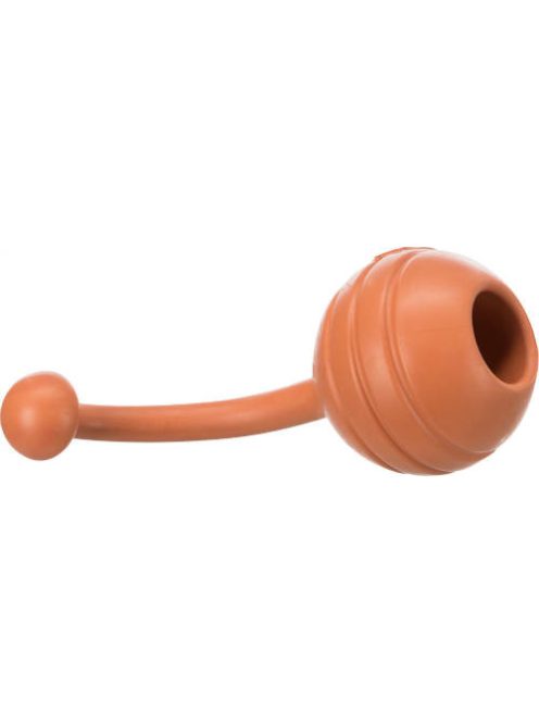 KT24:Trixie Be Eco Ball with Band - termoplasztik játék (labda fogóval) kutyák részére (6x13cm)