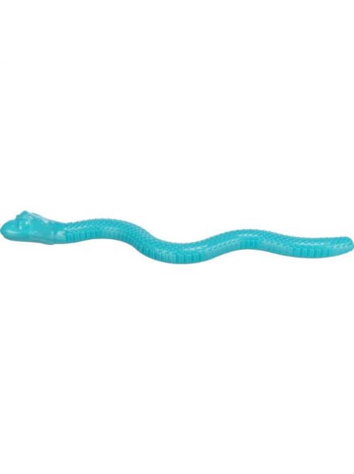 Trixie Snack Snake - jutalomfalat adagoló (kígyó, petrolkék) kutyák részére (59cm)