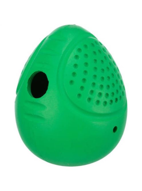Trixie Roly Poly Snack Egg - natúr gumi játék (jutalomfalat labda) kutyák részére (8cm)