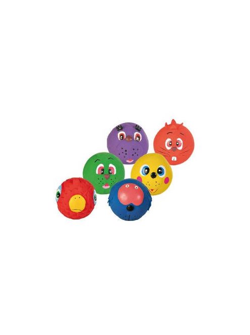Trixie Faces Toy Balls - labda játék (több féle figura) kutyák részére (Ø6cm)