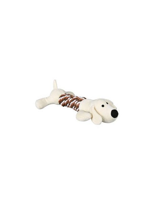 Trixie Animals with Rope Toy - plüss-kötél játék (kutya) kutyák részére (32cm)