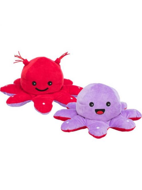 KT24:Trixie Reversible Octopus Toy - plüss játék (polip) kutyák részére (35cm)