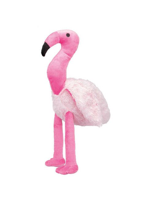Trixie Flamingo Pluss Toy - plüss játék (flamingo) kutyák részére (35cm)
