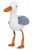 Trixie Be Nordic Seagull - játék poliészterből (sirály) kutyák részére (35cm)