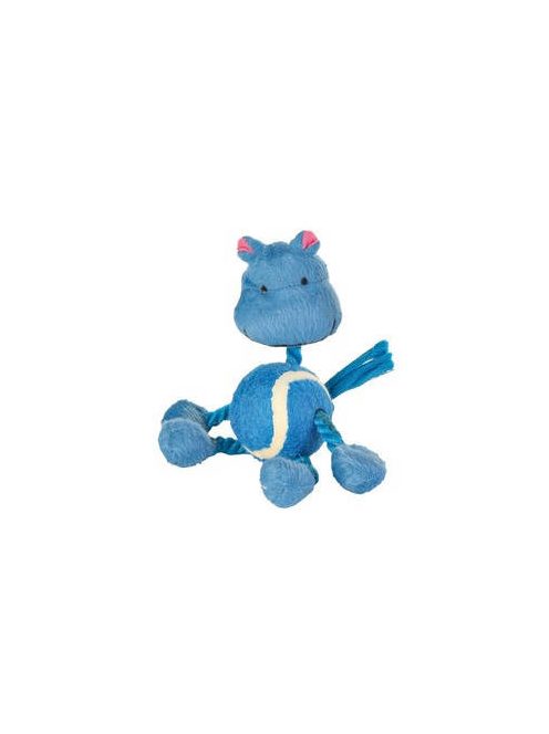 Trixie Tennis Ball and Rope - játék (labda,kötél) kutyák részére (16cm)