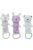 Trixie Junior Dangling Toy - játék plüssből (farkas, nyuszi vagy maci) kutyák részére (33cm)