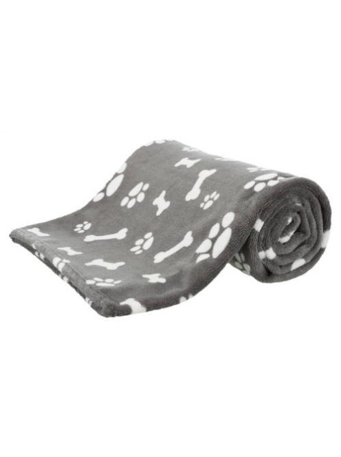 Trixie Kenny Blanket - takaró (szürke,mintás) kutyák részére (150x100cm)