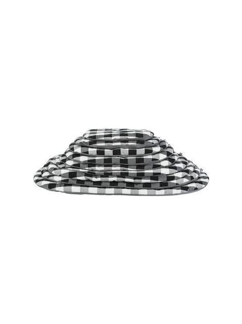 KT24:Trixie Scoopy Cushion - ovális párna (fekete/szürke/fehér) kutyák részére (105x68cm)